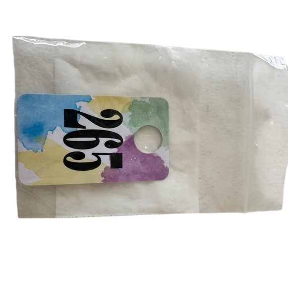 Madewell Gold Necklace with Blue Pendant - Picture 4 of 5